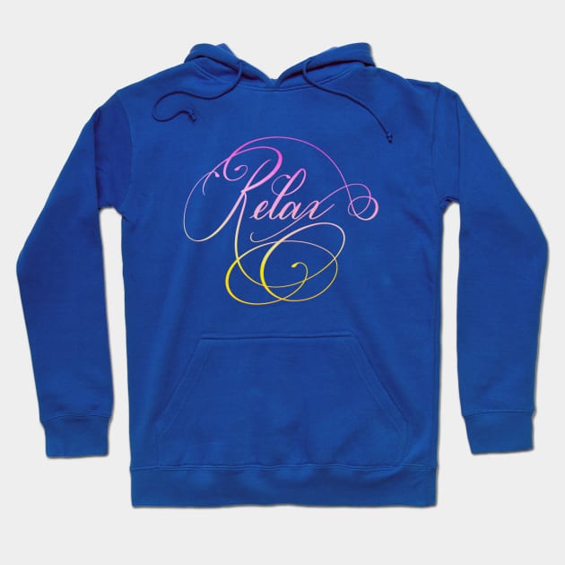 Relax Hoodie by PrettyPeonyStudio